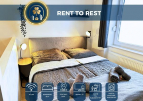 RtR Apartment Herne - Für bis zu 2 Personen - Voll ausgestattet - Zentrum - Smart TV - WIFI - Modern